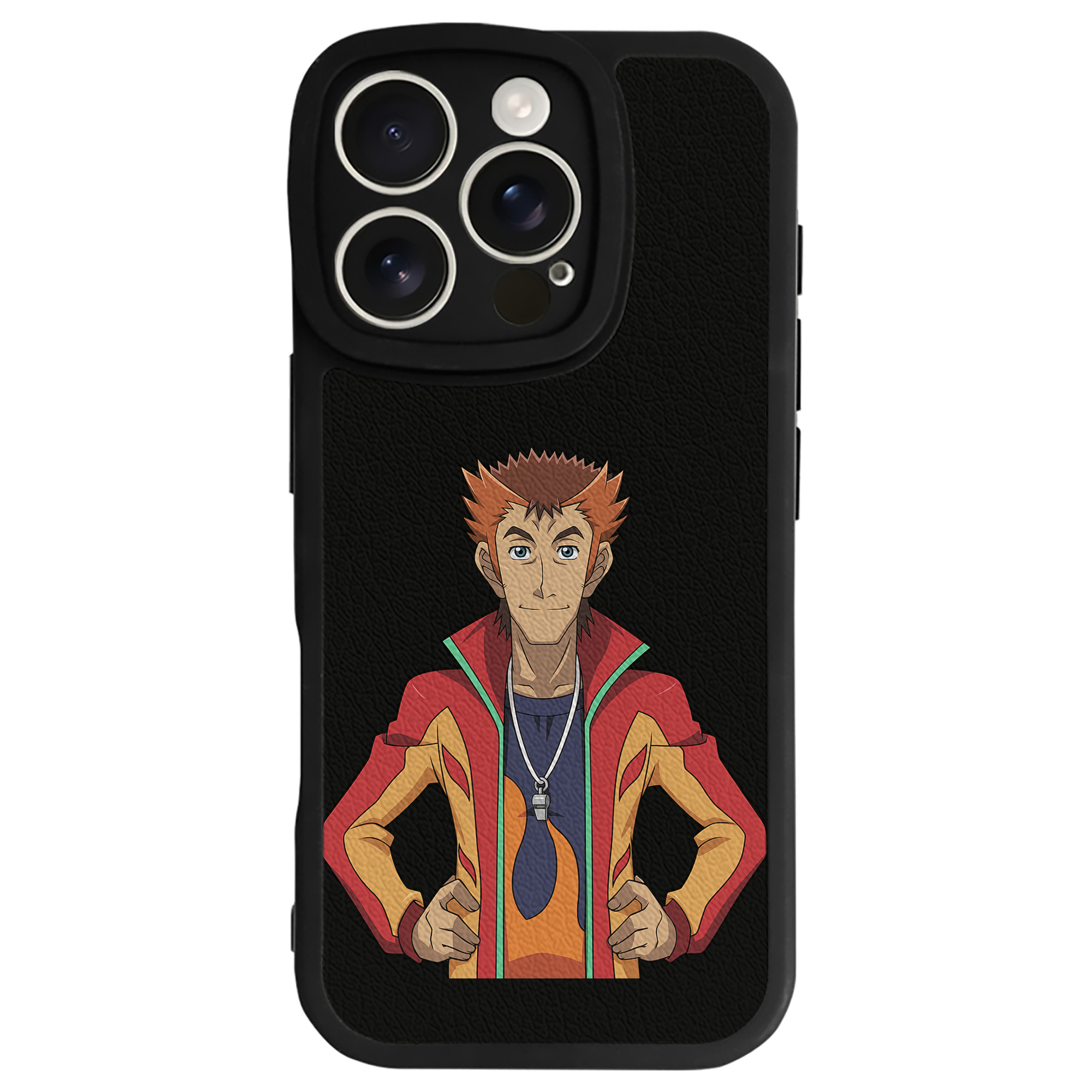 遊☆戯☆王 Yu-Gi-Oh! 【iPhone 16シリーズ対応】シリコンスマホケース（レザー調） 材質：シリコン